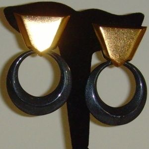 Yves Saint Laurent Dangle Earrings -YSL